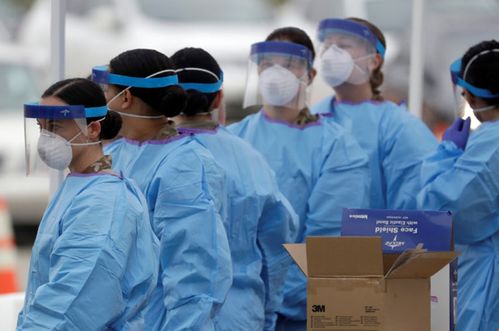 美國一醫院734名醫護人員感染病毒,個人防護用品不足重復使用