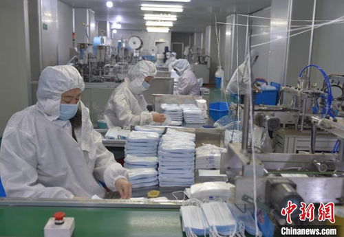 江西防護產品產量逐步上升 口罩日產量達212.7萬只